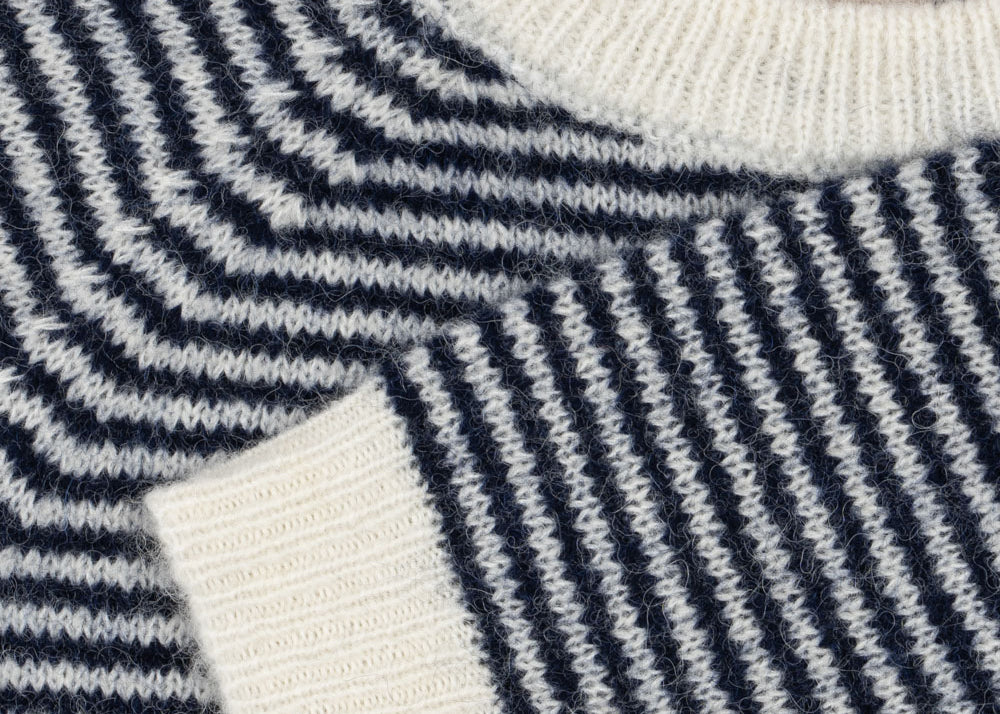 Konges Sløjd A/S Gebreide Shirts En Vesten ensign blue/buttercream