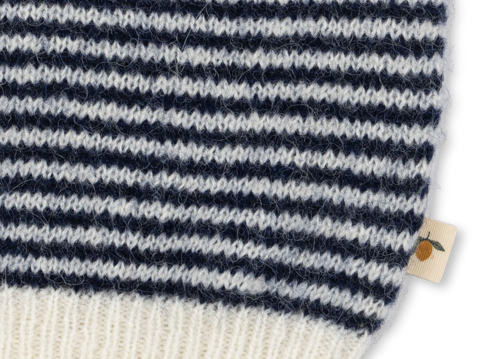 Konges Sløjd A/S Gebreide Shirts En Vesten ensign blue/buttercream