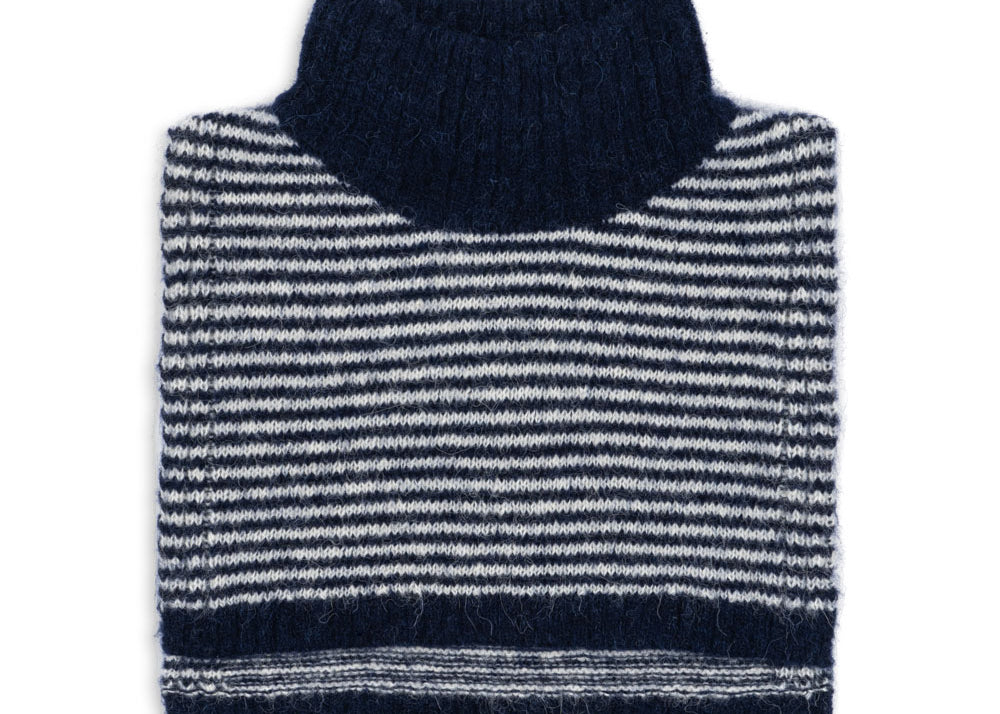 Konges Sløjd A/S Nekwarmer ensign blue/buttercream