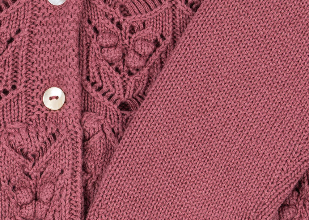 Konges Sløjd A/S Gebreide Cardigans deco rose