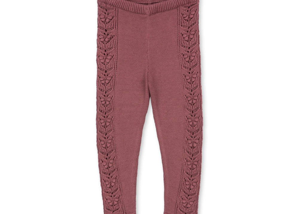 Konges Sløjd A/S Gebreide Broeken deco rose