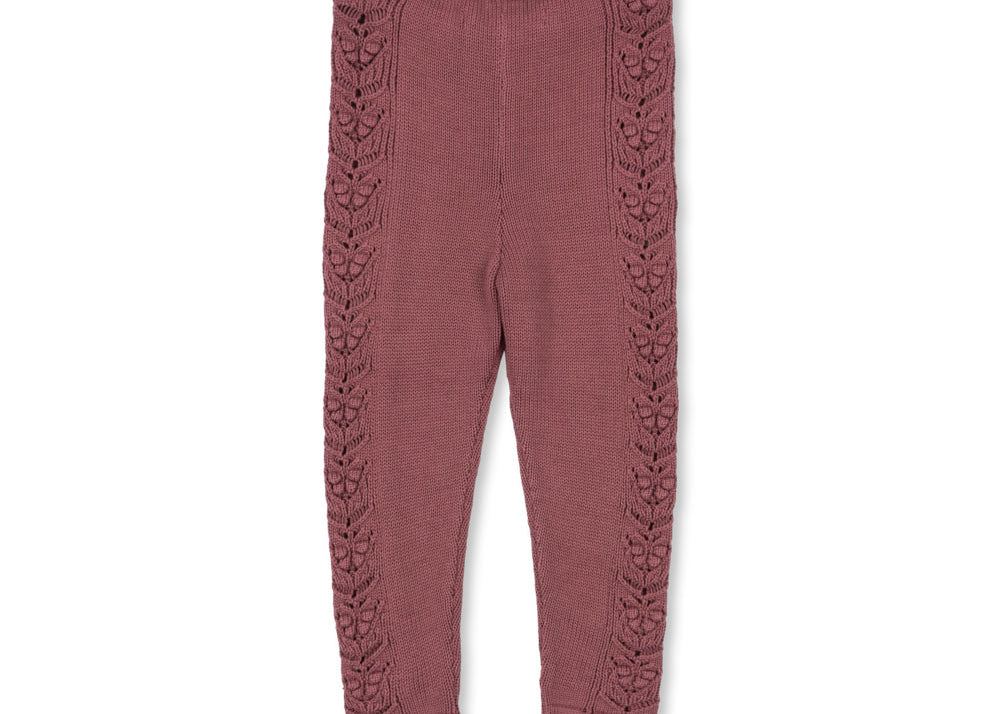 Konges Sløjd A/S Gebreide Broeken deco rose