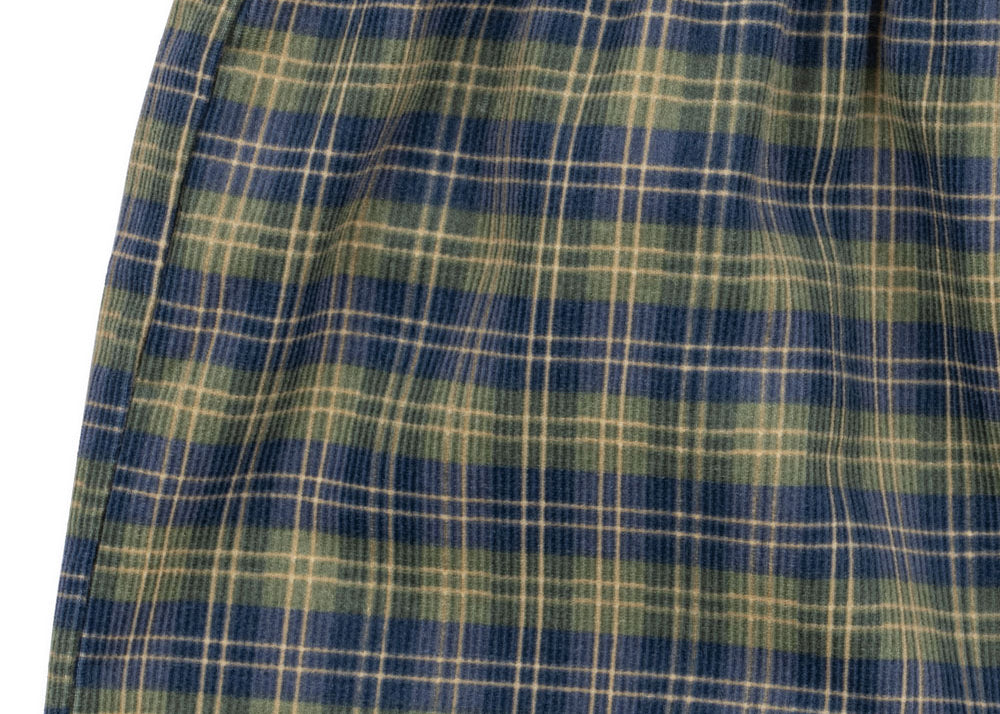 Konges Sløjd A/S Geweven Broeken laurel blue check