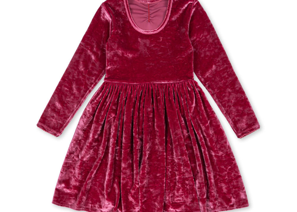 Konges Sløjd A/S Jersey Jurken sangria