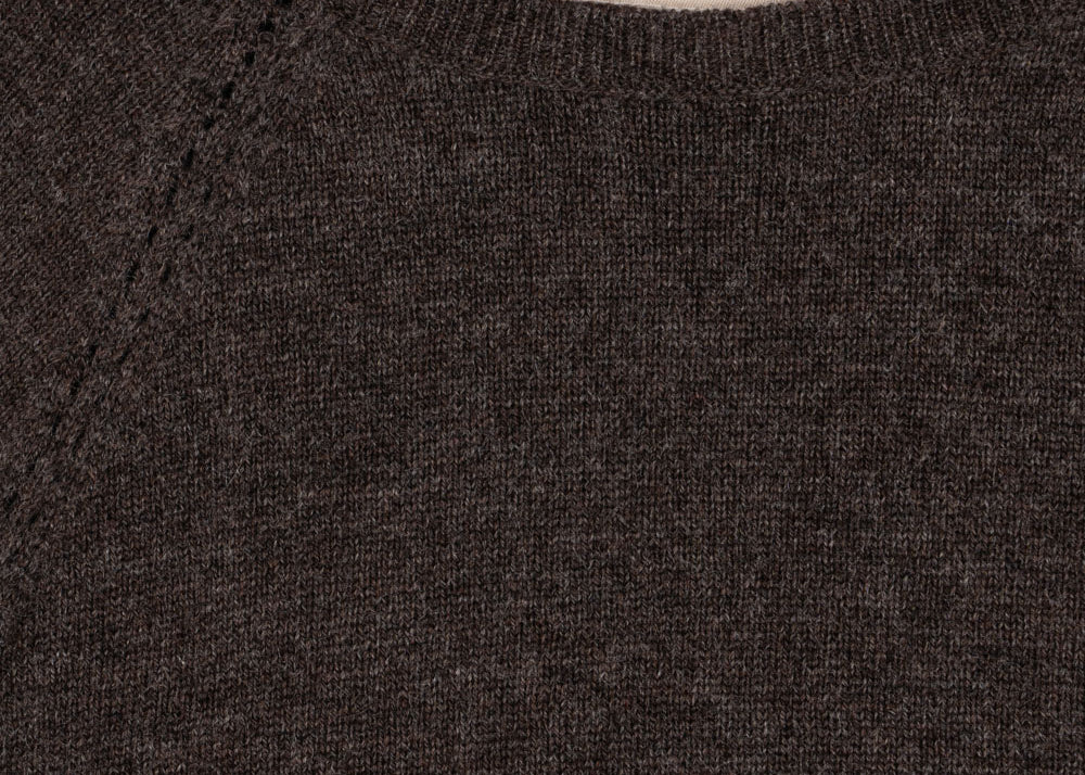 Konges Sløjd A/S Gebreide Shirts En Vesten brown melange