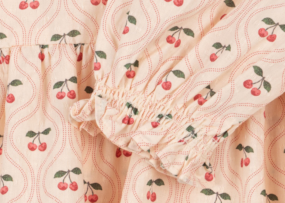 Konges Sløjd A/S Geweven Shirts cherry pink motif