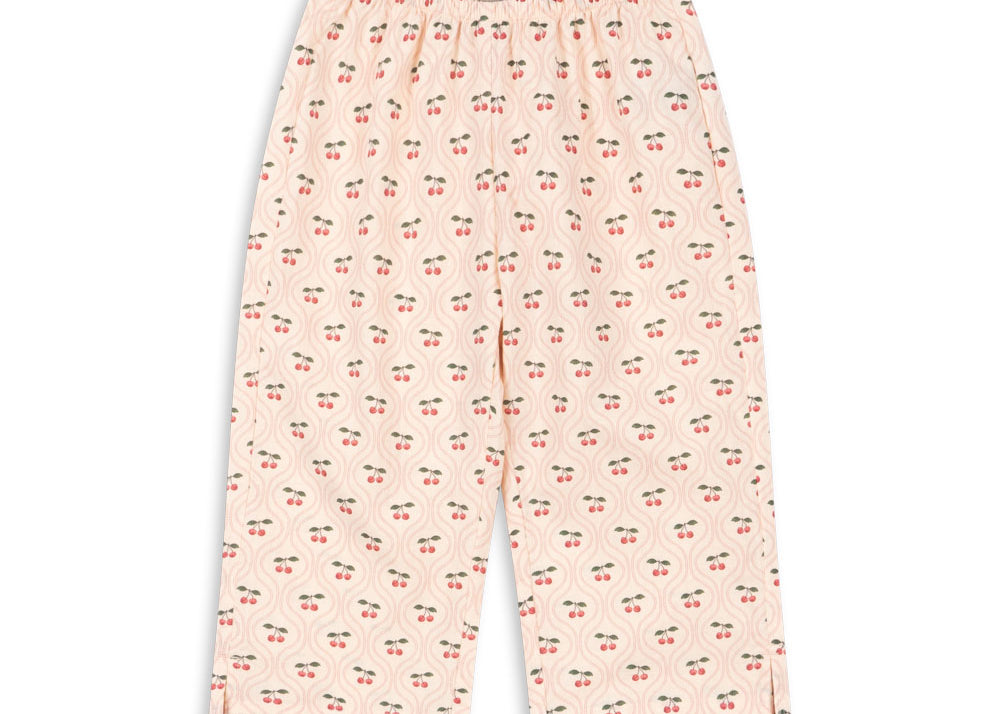 Konges Sløjd A/S Geweven Broeken cherry pink motif