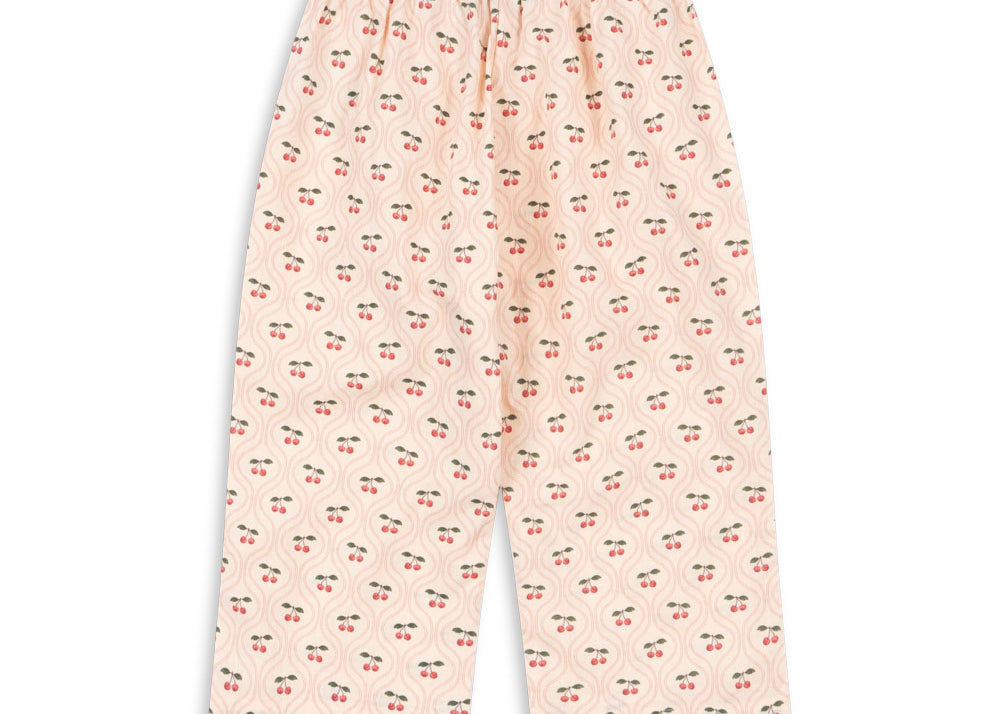 Konges Sløjd A/S Geweven Broeken cherry pink motif