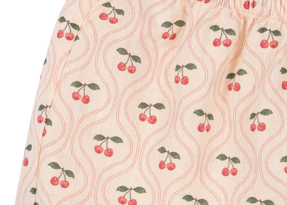 Konges Sløjd A/S Geweven Broeken cherry pink motif