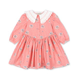 Konges Sløjd A/S WOVEN DRESSES cher coeur rose
