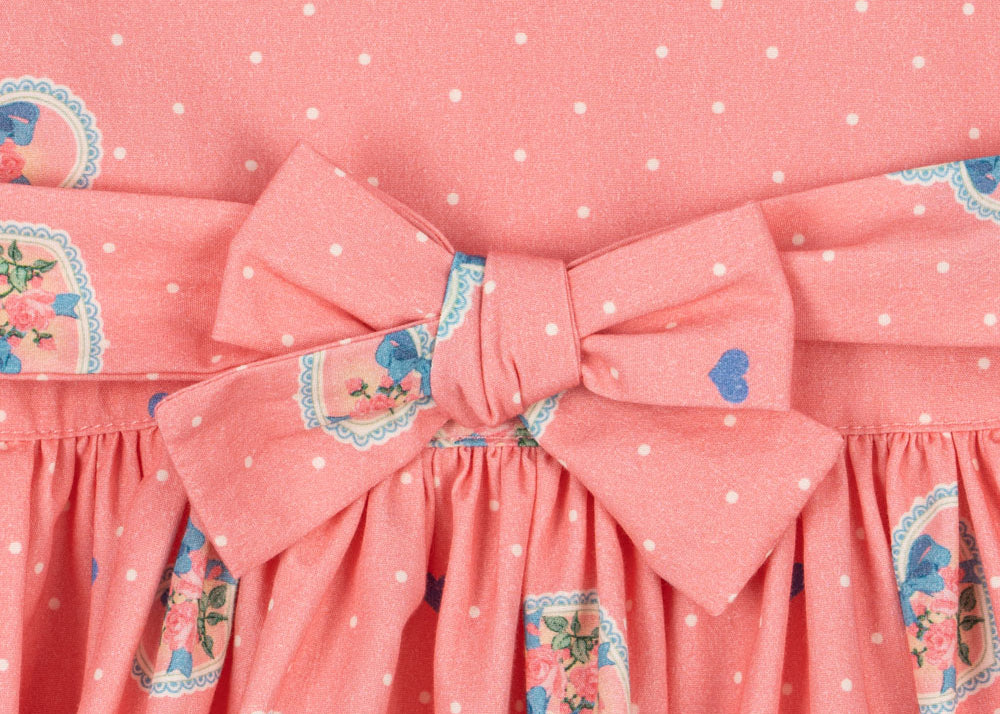 Konges Sløjd A/S WOVEN DRESSES cher coeur rose