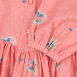 Konges Sløjd A/S WOVEN DRESSES cher coeur rose