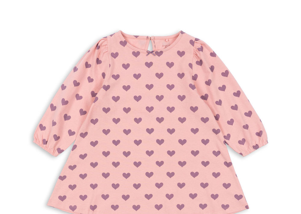 Konges Sløjd A/S Jersey Jurken hortensia coeur