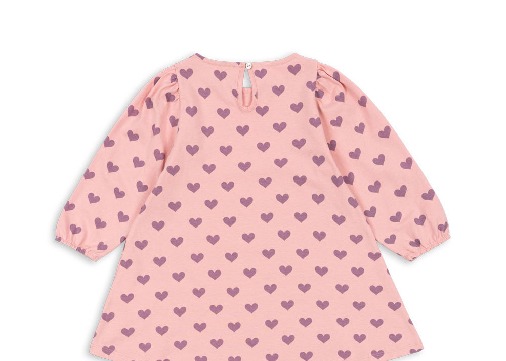 Konges Sløjd A/S Jersey Jurken hortensia coeur