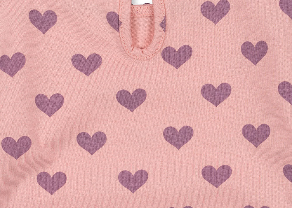 Konges Sløjd A/S Jersey Jurken hortensia coeur