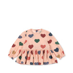 Konges Sløjd A/S Geweven Shirts coeur rose coloré