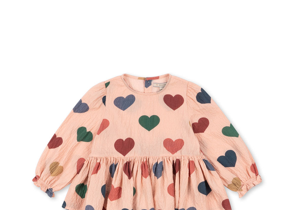 Konges Sløjd A/S Geweven Shirts coeur rose coloré