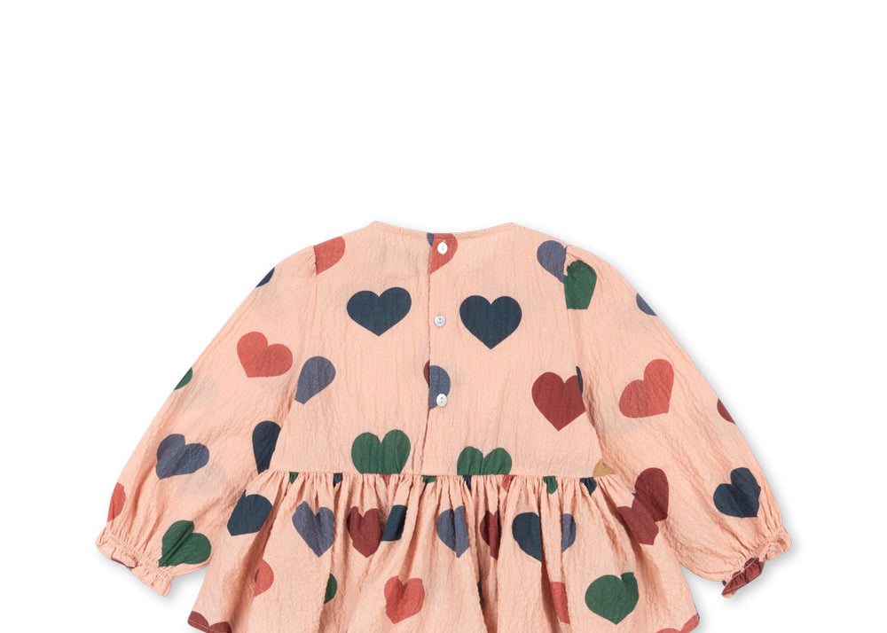 Konges Sløjd A/S Geweven Shirts coeur rose coloré