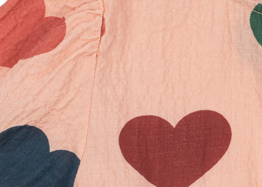 Konges Sløjd A/S WOVEN DRESSES coeur rose coloré