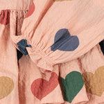 Konges Sløjd A/S WOVEN DRESSES coeur rose coloré