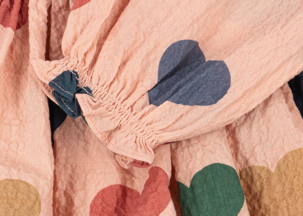 Konges Sløjd A/S WOVEN DRESSES coeur rose coloré