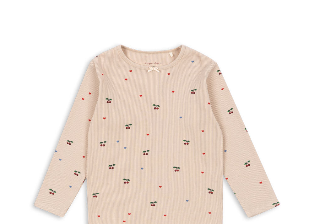 Konges Sløjd A/S Jersey Shirts cherry coeur blush