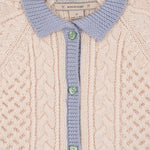 Konges Sløjd A/S Gebreide Cardigans off white