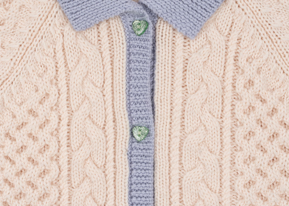 Konges Sløjd A/S Gebreide Cardigans off white