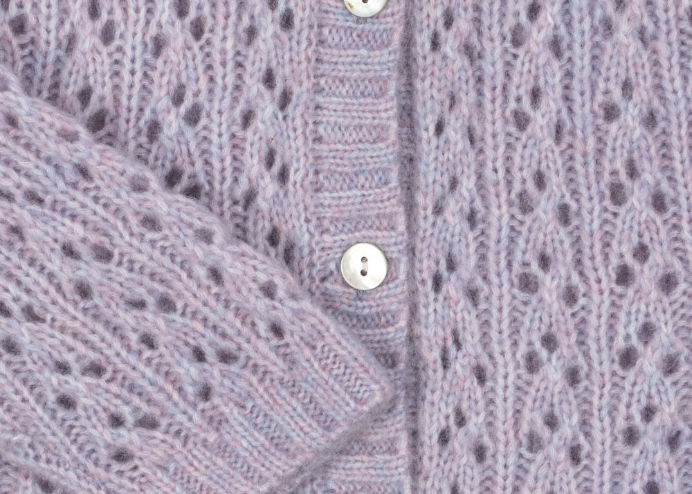 Konges Sløjd A/S Gebreide Cardigans lavender mist