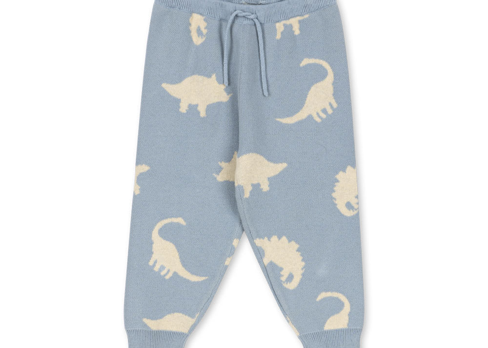 Konges Sløjd A/S Gebreide Broeken dino mist