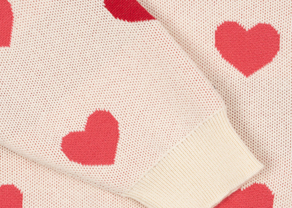 Konges Sløjd A/S Gebreide Shirts En Vesten coeur coloré duo pink