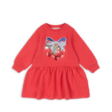 Konges Sløjd A/S Jersey Jurken winterberry