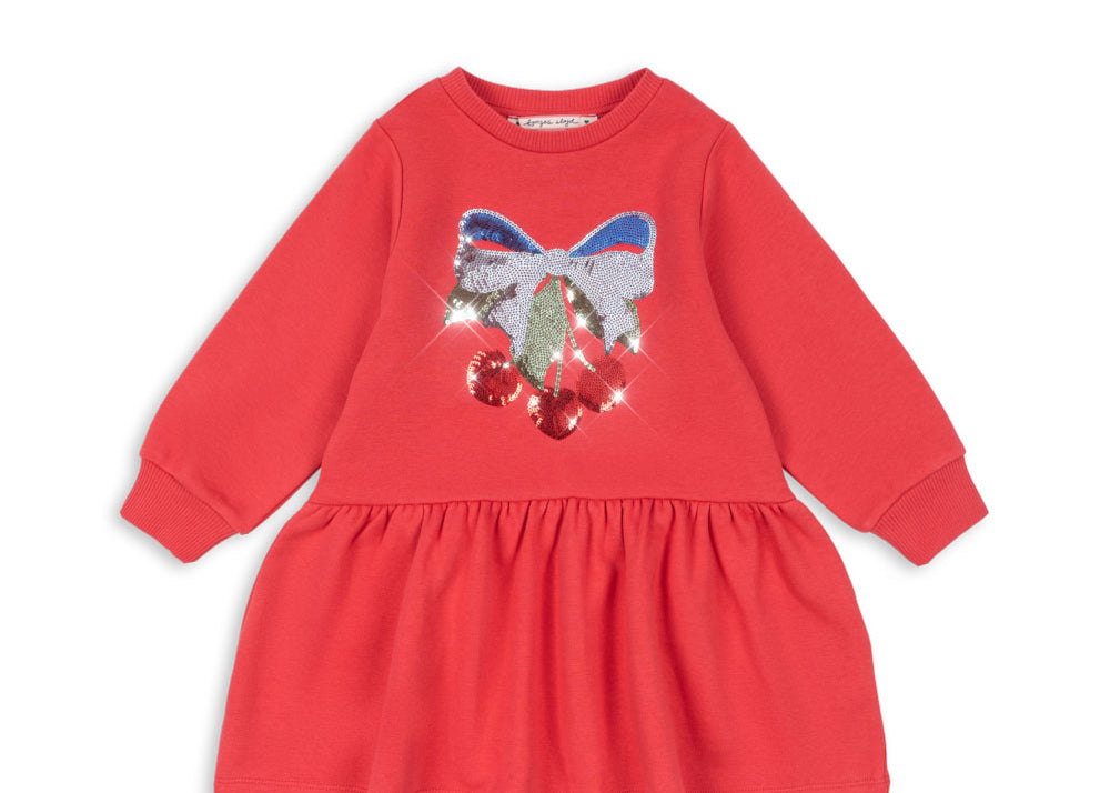 Konges Sløjd A/S Jersey Jurken winterberry