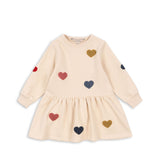 Konges Sløjd A/S Jersey Jurken multi heart