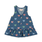 Konges Sløjd A/S WOVEN DRESSES bon coeur coloré