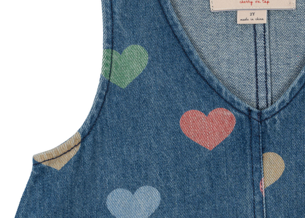 Konges Sløjd A/S WOVEN DRESSES bon coeur coloré