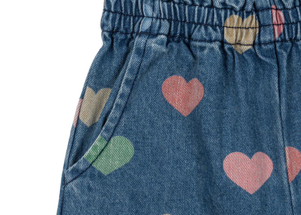 Konges Sløjd A/S Geweven Broeken bon coeur coloré