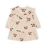 Konges Sløjd A/S Jersey Jurken ma grande cerise glitter