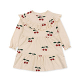 Konges Sløjd A/S Jersey Jurken ma grande cerise glitter