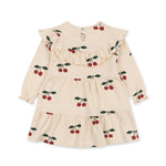 Konges Sløjd A/S Jersey Jurken ma grande cerise glitter