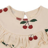 Konges Sløjd A/S Jersey Jurken ma grande cerise glitter