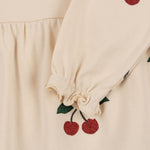 Konges Sløjd A/S Jersey Jurken ma grande cerise glitter