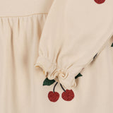 Konges Sløjd A/S Jersey Jurken ma grande cerise glitter