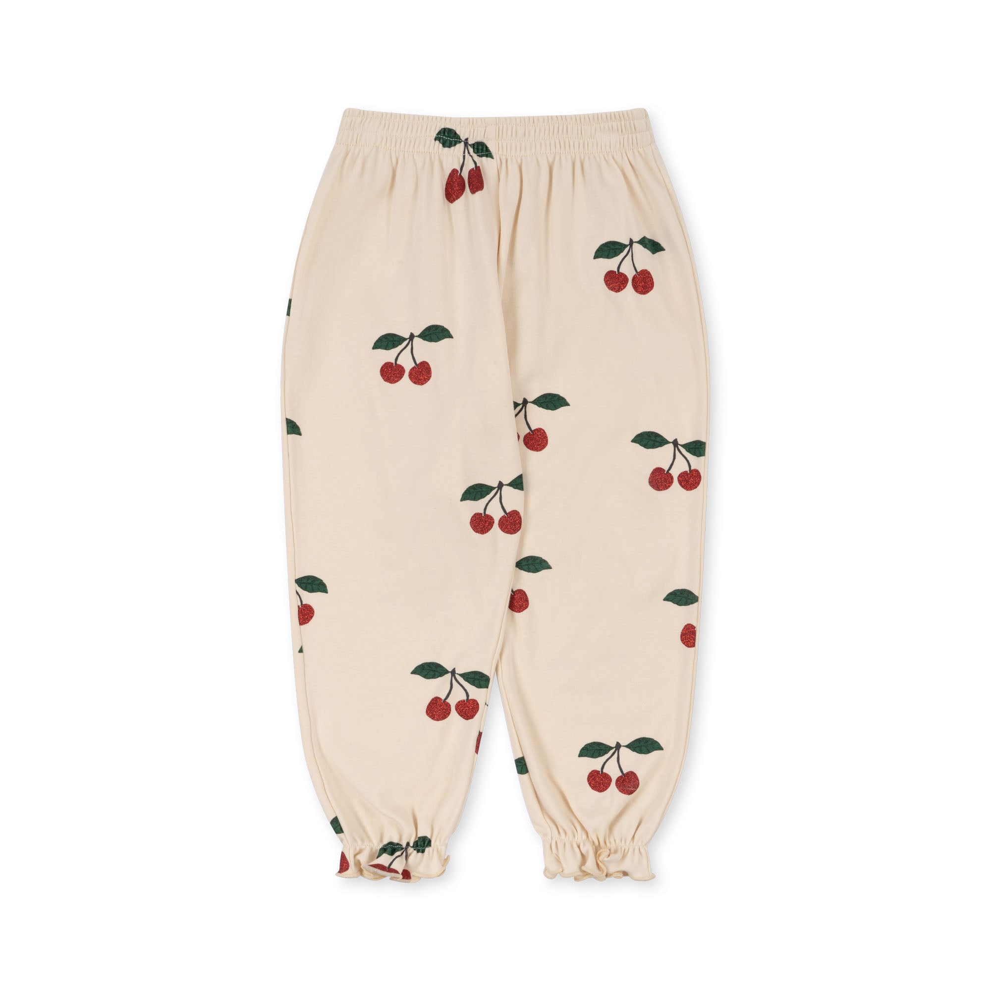 Konges Sløjd A/S Jersey Broeken ma grande cerise glitter