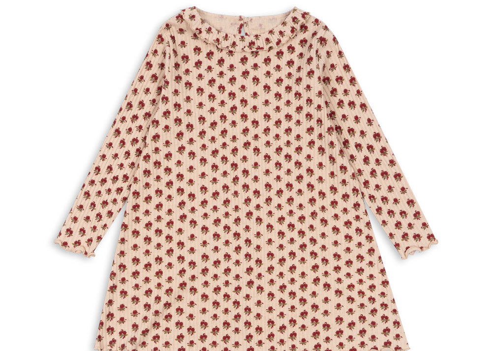 Konges Sløjd A/S Jersey Jurken ruby rose