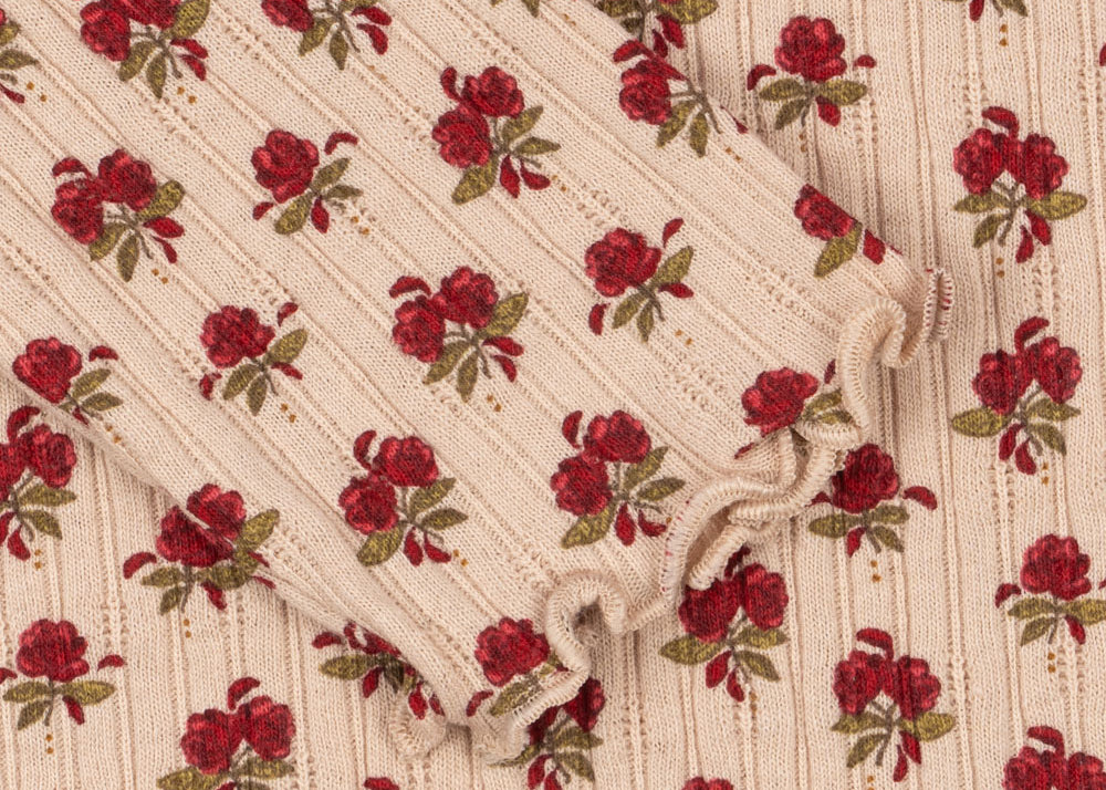 Konges Sløjd A/S Jersey Jurken ruby rose