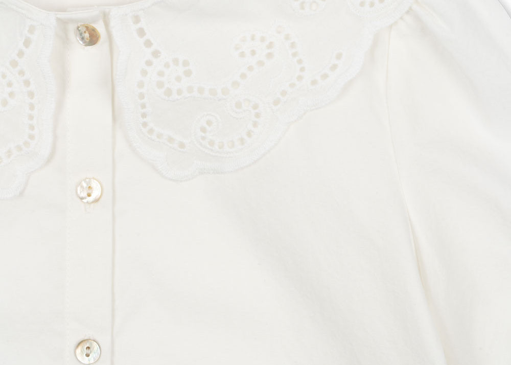 Konges Sløjd A/S Geweven Shirts optic white