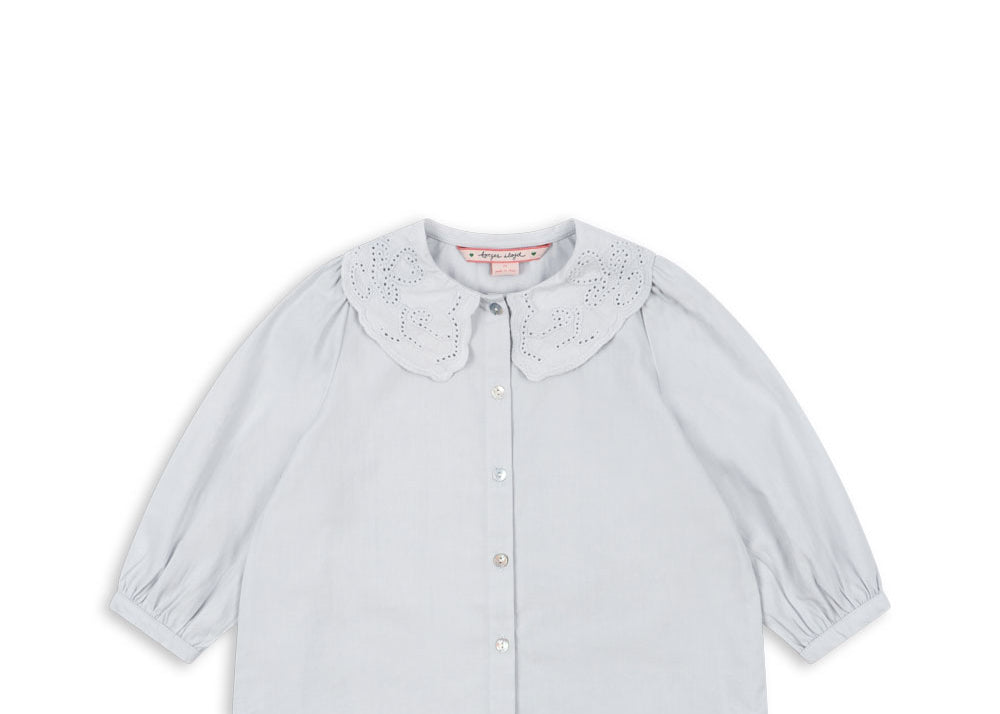 Konges Sløjd A/S Geweven Shirts gray dawn