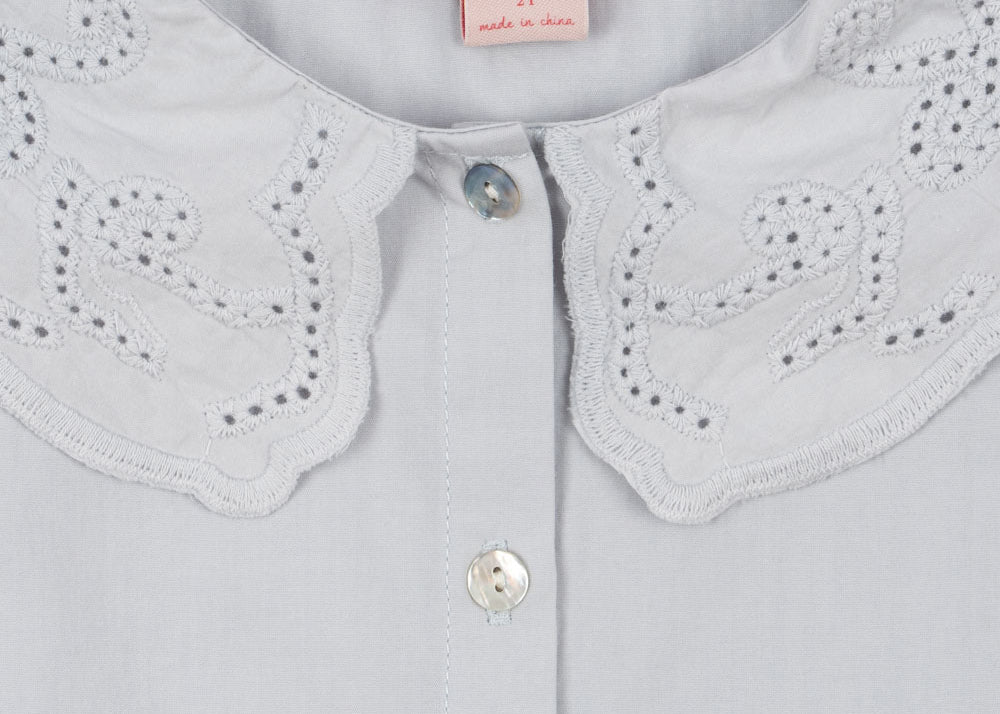 Konges Sløjd A/S Geweven Shirts gray dawn