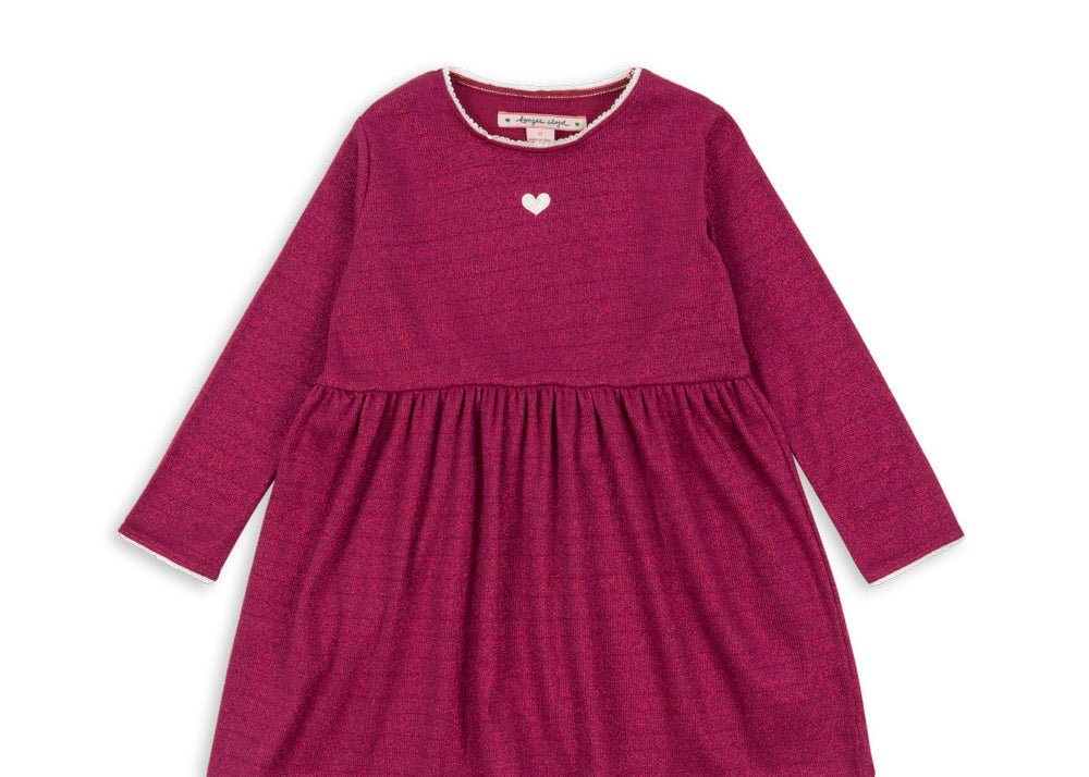 Konges Sløjd A/S Jersey Jurken sangria